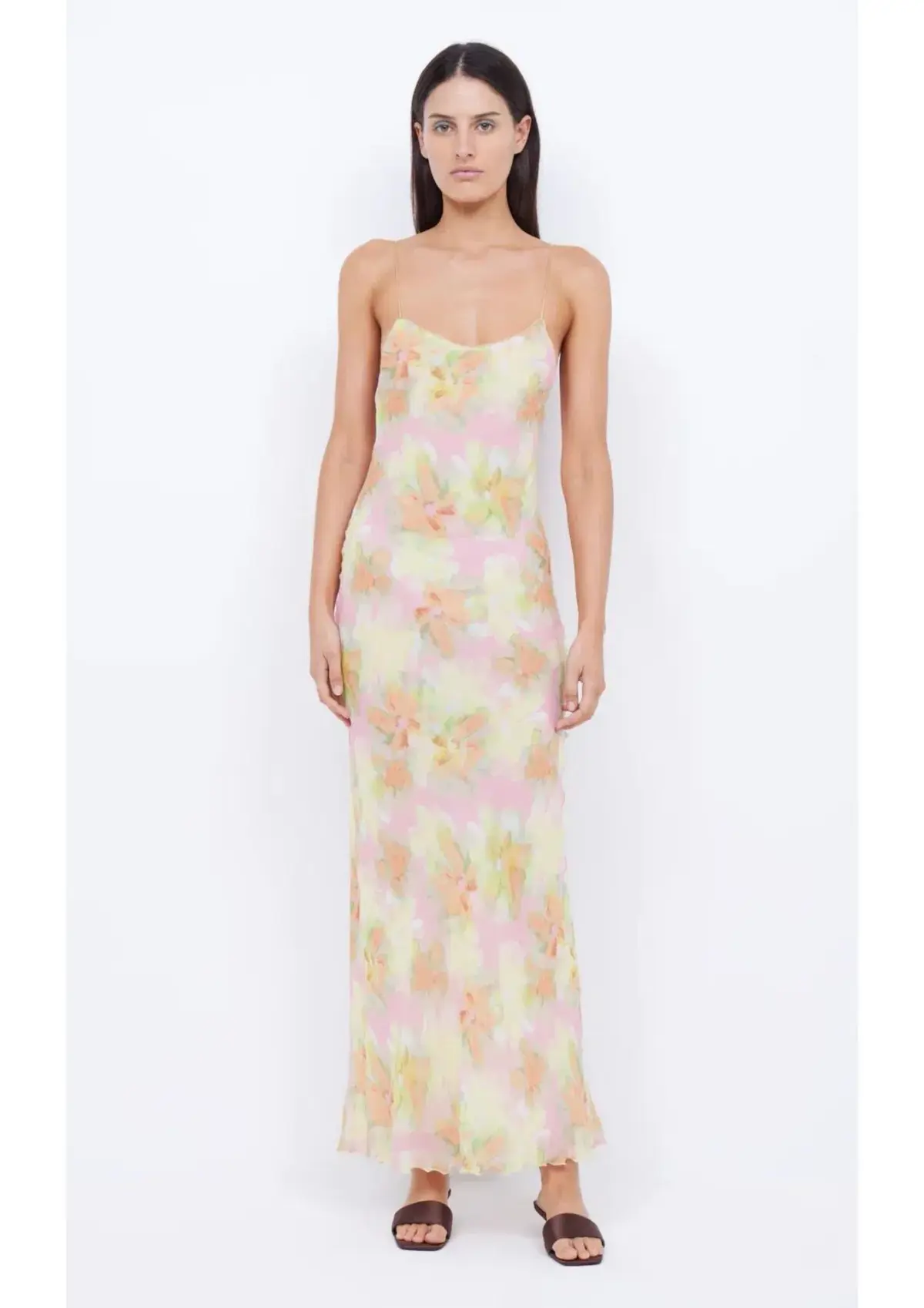 Bec & Bridge Zephyr Print Slip Dress Floral Size 6 - Image 1