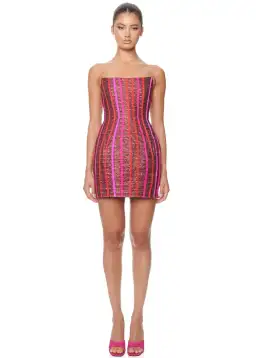 Eliya the Label Juliet Mini Dress Multi Size XS / AU 6 for rent on The Volte - image 1