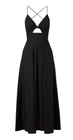 Scanlan Theodore Cotton Strappy Dress Black Size M / AU 10 for rent on The Volte - image 3