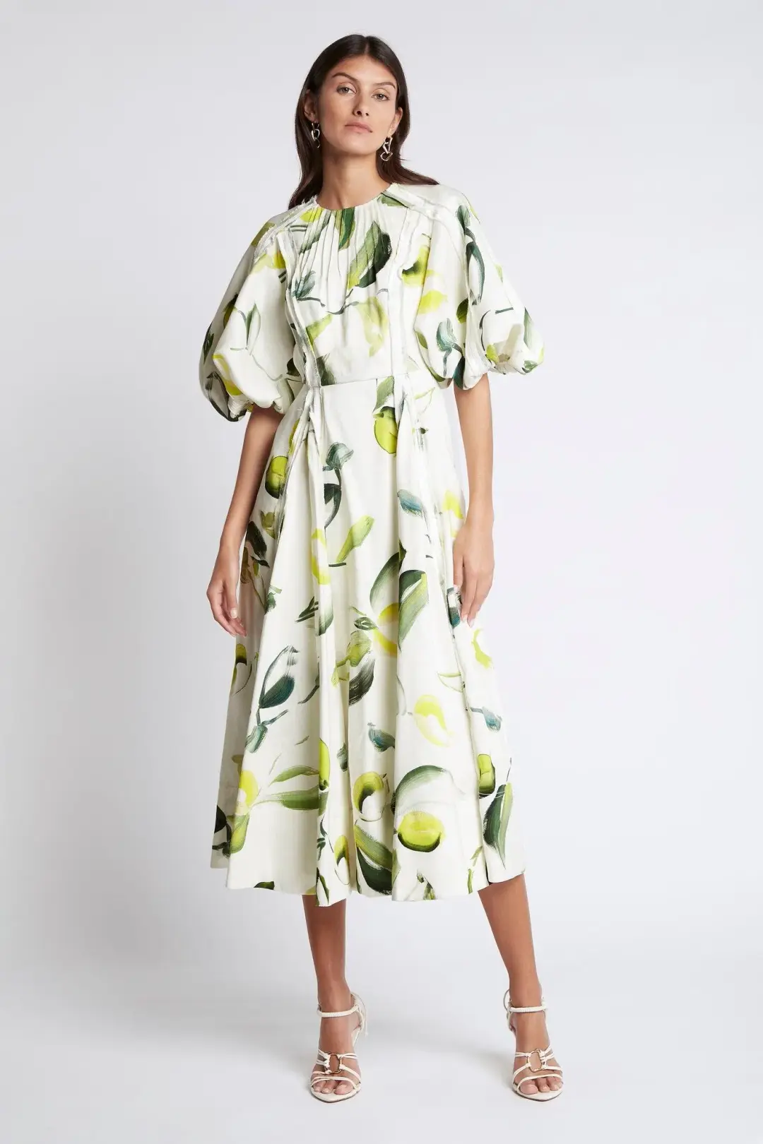 Aje Zest Midi Dress Print Size XS / AU 6 for rent on The Volte - main image