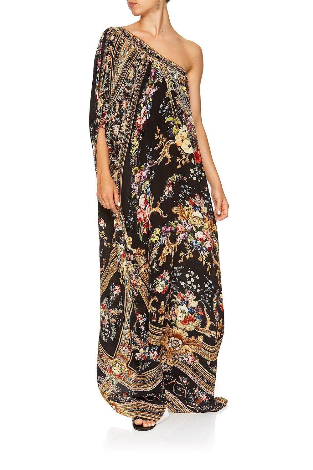 Camilla Friend In Flora Round Neck Kaftan One Size for rent on The Volte - main image