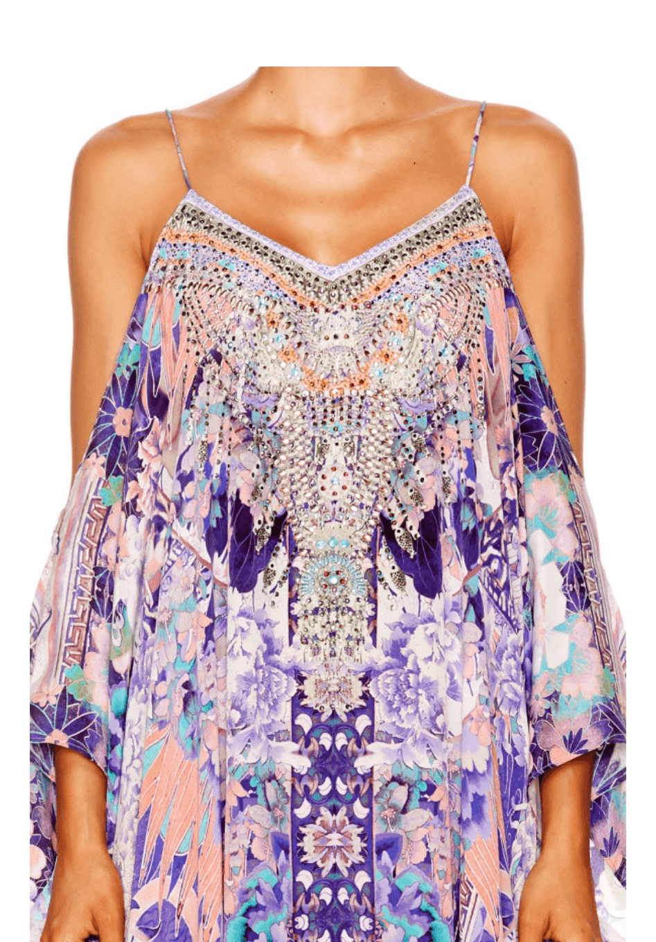 Camilla Still Life Shoestring Kaftan One Size for rent on The Volte - main image