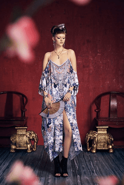 Camilla Still Life Shoestring Kaftan One Size for rent on The Volte - image 9