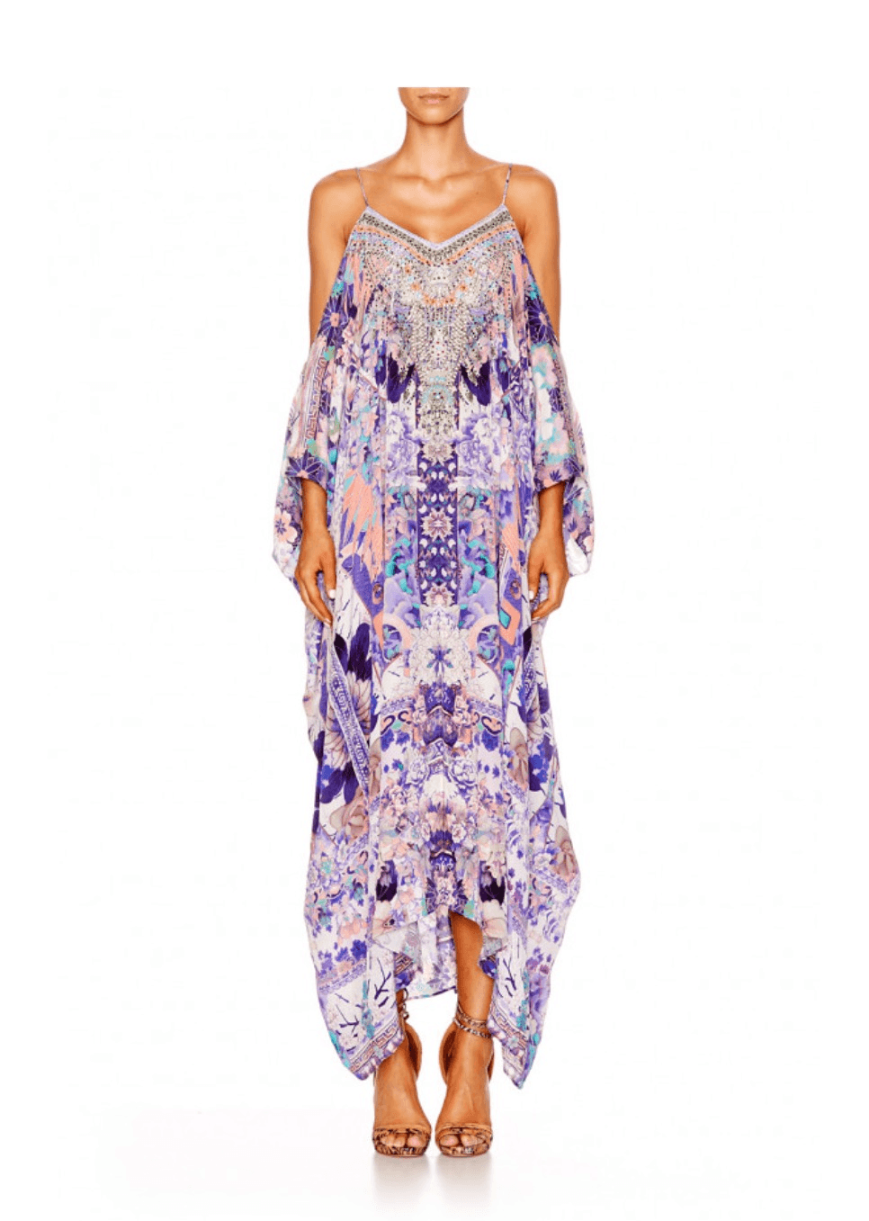 Camilla Still Life Shoestring Kaftan One Size for rent on The Volte - main image