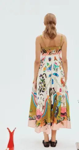 Alemais Evergreen Sundress Multi Size 10 for rent on The Volte - image 3