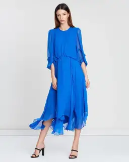 Camilla and Marc Dylan Dress Opium Blue Size 8 for rent on The Volte - image 1