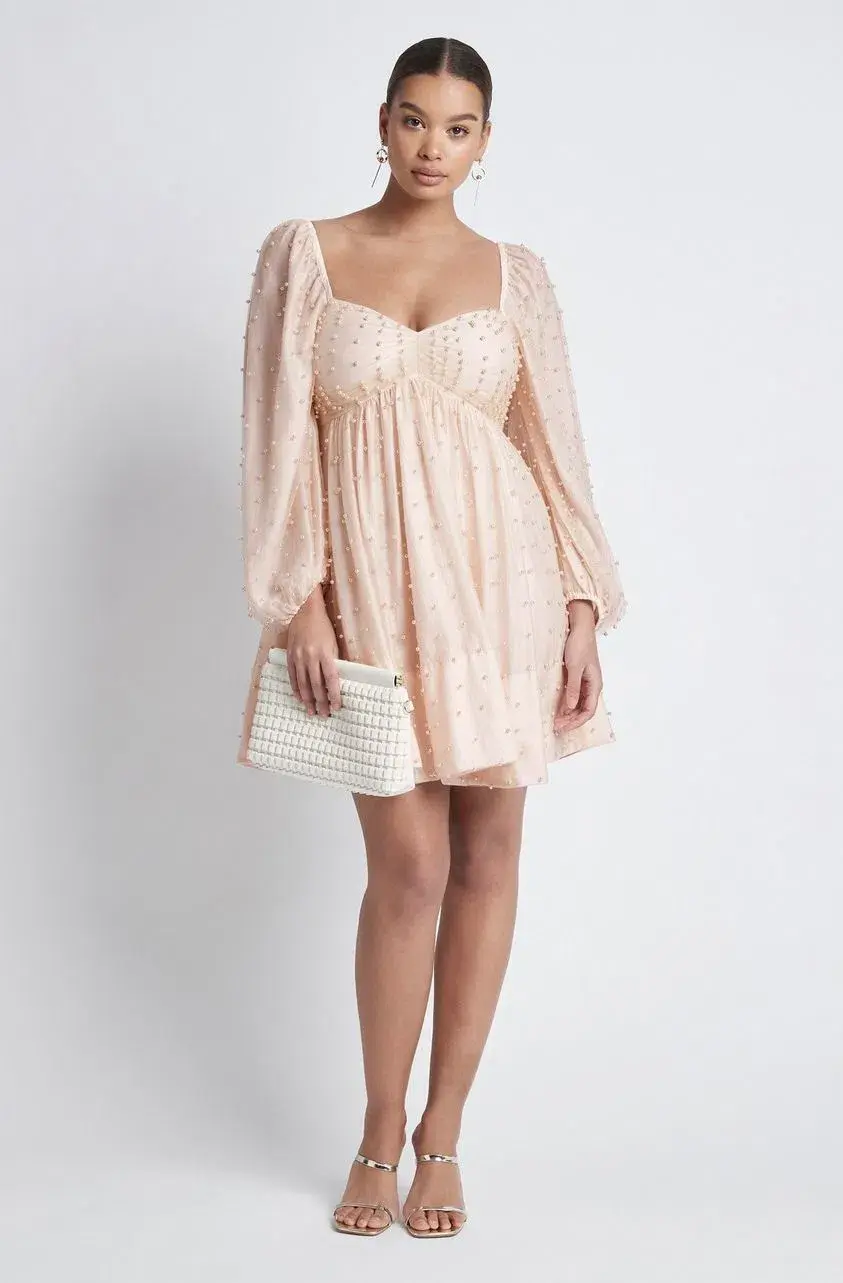 Sheike Fairytale Dress Blush Size 8 for rent on The Volte - main image