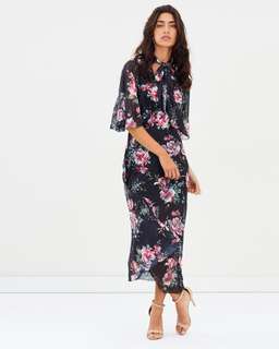 Talulah Belonging Midi Dress Black Size 12 for rent on The Volte - image 3