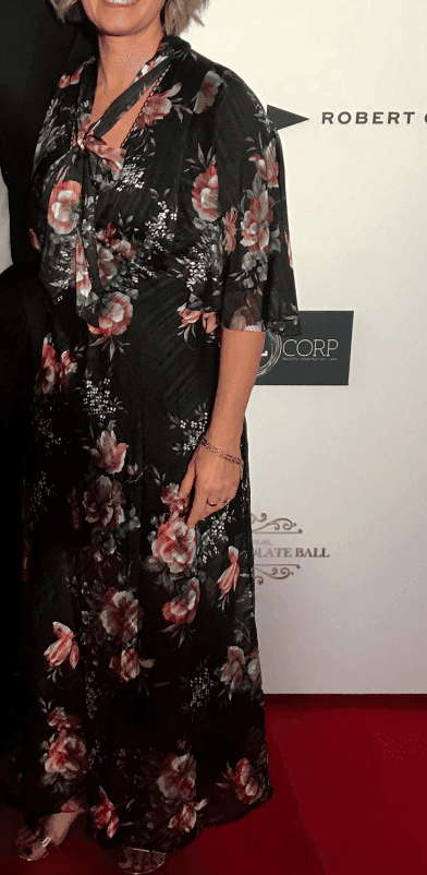 Talulah Belonging Midi Dress Black Size 12 for rent on The Volte - main image