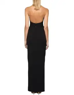 B by Bariano Cosmopolitan High Neck Maxi Dress Black Size 6 for rent on The Volte - image 2