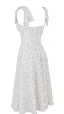 House of CB Alicia Midi Sundress White Floral Size S / AU 8 for rent on The Volte - image 6