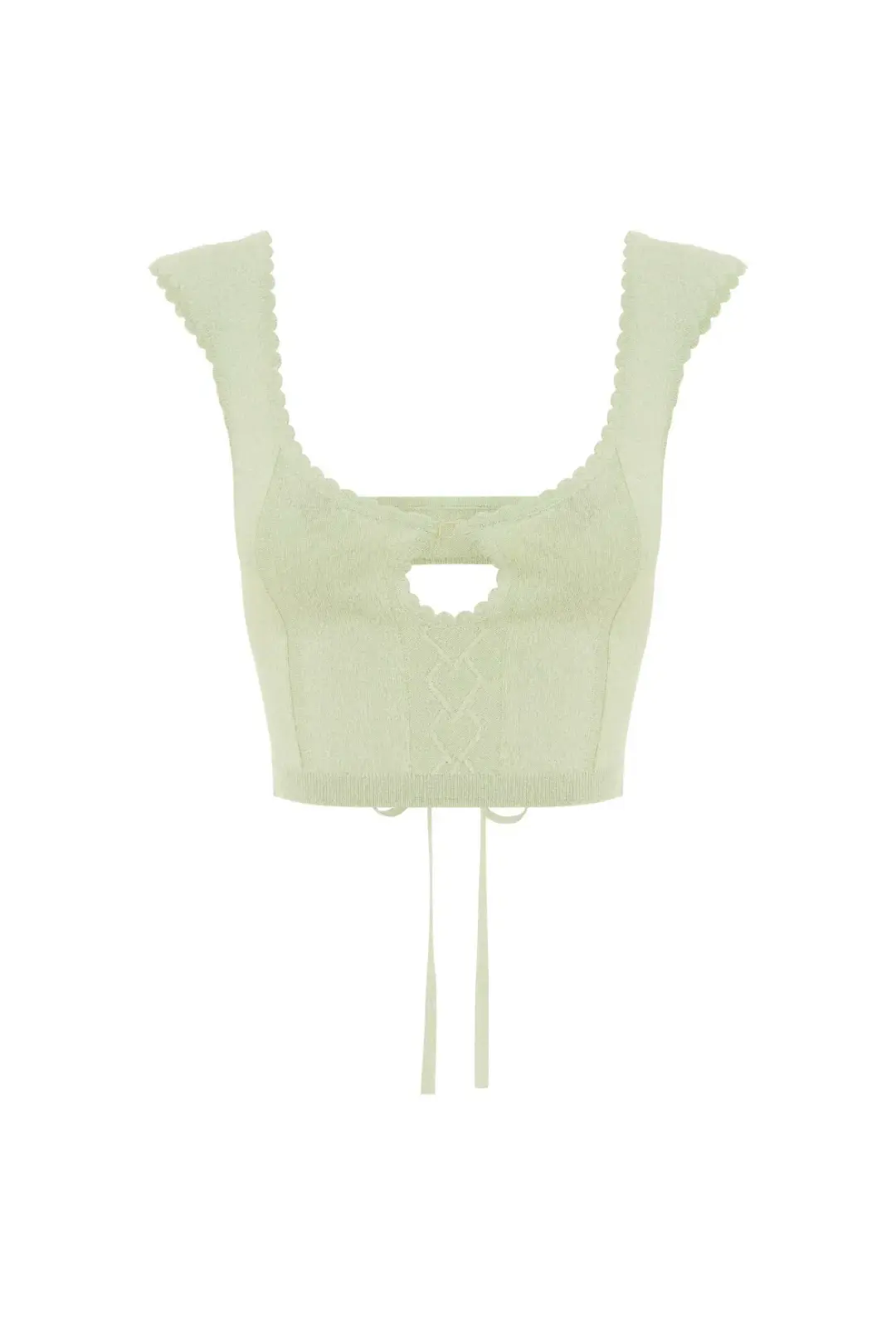 Amiss the Label Joanne Top & Skirt Set Green Size 12 for rent on The Volte - main image