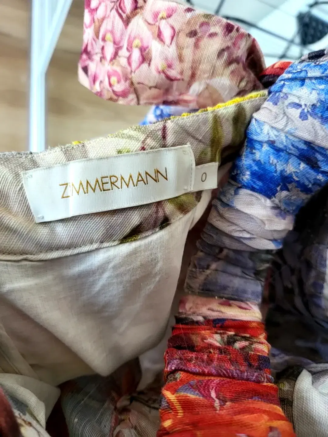 Zimmermann Botanica Halter Neck Gown Print Size 0 / AU 8 for rent on The Volte - main image