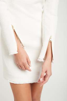 Clara Mini Dress Ivory