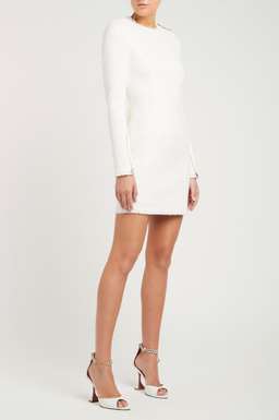 Clara Mini Dress Ivory