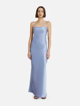 Bec & Bridge Dreamer Tie Maxi Dress Blue Size 12