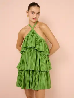 L'Idee Danse Mini Dress In Fern Size 10 for rent on The Volte - image 4