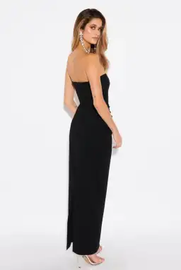 Effie Kats Sierra Gown Black Size S/Au 8 for rent on The Volte - image 2