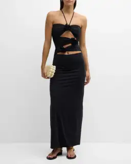 Maygel Coronel Veranera Dress Black Size S / AU 8 for rent on The Volte - image 1