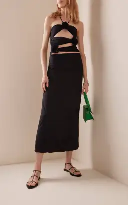 Maygel Coronel Veranera Dress Black Size S / AU 8 for rent on The Volte - image 2