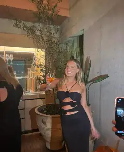 Maygel Coronel Veranera Dress Black Size S / AU 8 for rent on The Volte - image 4