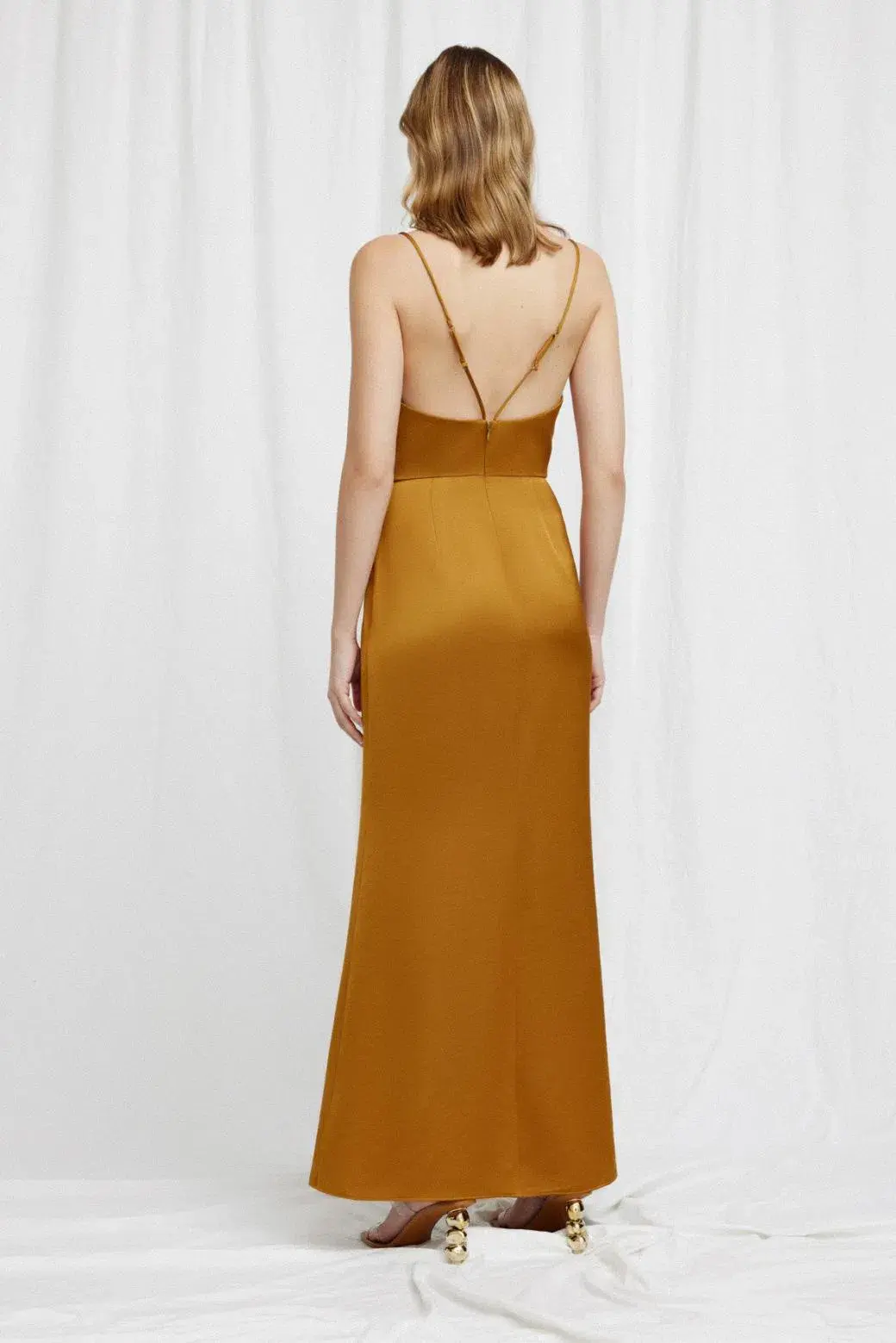 Significant Other Aria Dress Copper Size 6 for rent on The Volte - main image
