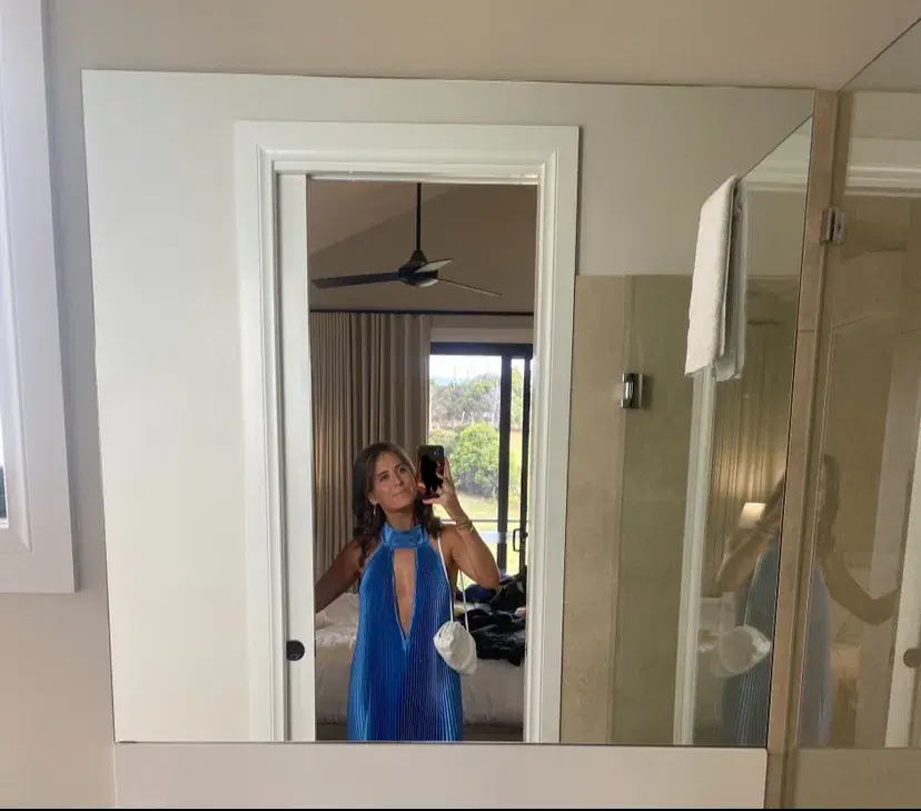 L'idée Opera Gown in Mediterranean Blue Size 8 for rent on The Volte - main image