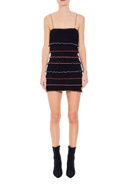 Bec & Bridge La Bamba Mini Dress Black Size AU 8