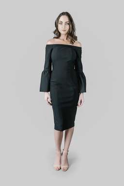 Misha Black Selena Dress size 10