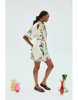 Alemais Meagan Mini Dress Print Size 10 for rent on The Volte - image 2