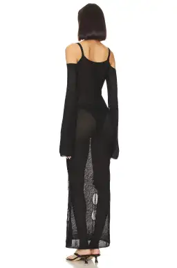 Asta Resort Ysabel Maxi Dress Black Size S / AU 8 for rent on The Volte - image 3