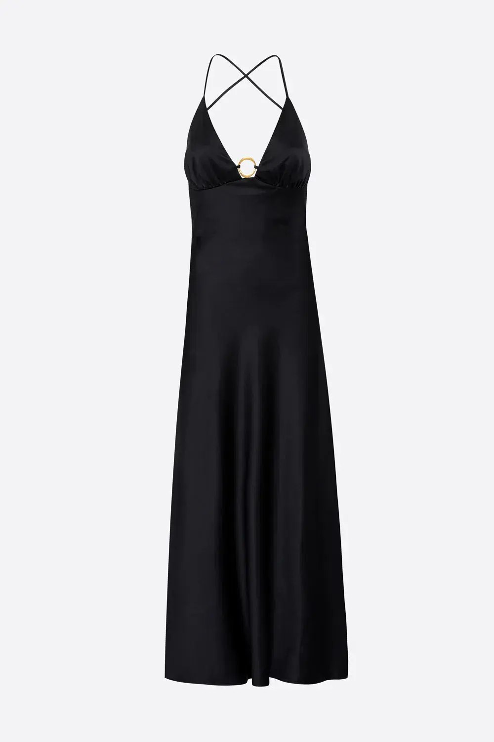 Manning Cartell Liquid Asset Slip Dress Black Size 10 for rent on The Volte - main image