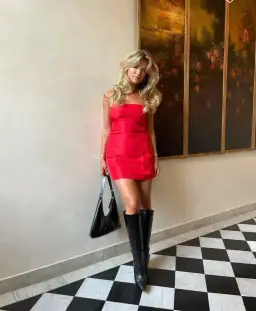 Realisation Par The Uta Mini Dress in Réal Red Size XS/AU 6 for rent on The Volte - image 2