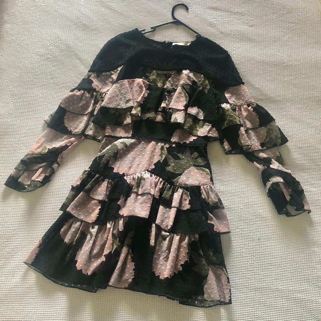 Talulah New Woman Ruffle Dress for rent on The Volte - main image