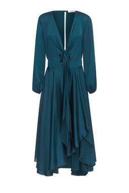 Sheike Fanciful Dress Peacock size 8 for rent on The Volte - image 3