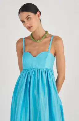 The Oroton Bodice Detail Gown Blue Size 16 for rent on The Volte - image 3