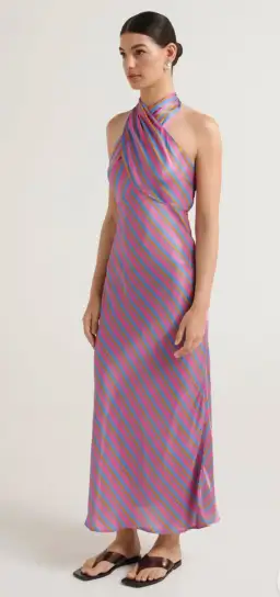 Steele Renata Dress Harlequin Stripe Size S / AU 8 for rent on The Volte - image 2
