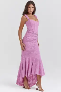 House of CB Cesca Dress Pink Size Small / AU 8 for rent on The Volte - image 1