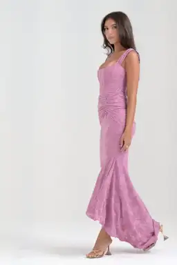 House of CB Cesca Dress Pink Size Small / AU 8 for rent on The Volte - image 2