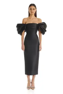 Eliya The Label Renee Dress Black Size M / AU 10 for rent on The Volte - image 1
