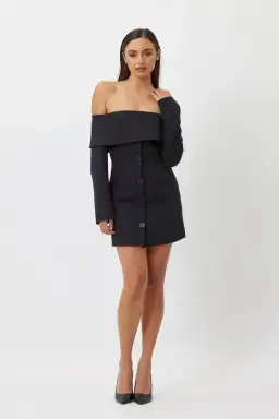 Bianca and Bridgett Chloe Blazer Dress Black Size 8 for rent on The Volte - image 1