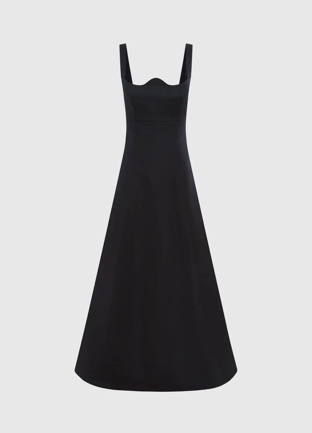 Leo Lin Odette Midi Dress Ebony Size 8 for rent on The Volte - main image