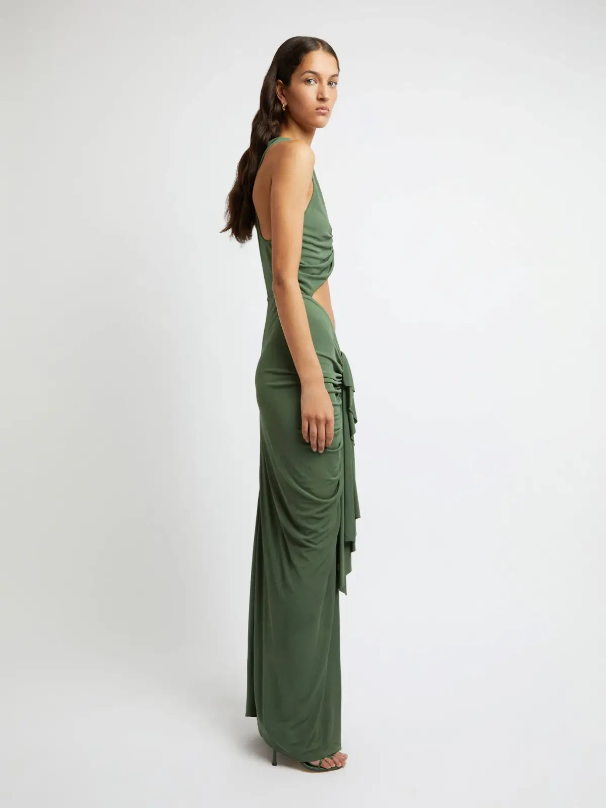 Christopher Esber Vivenda Gown Green Size 6 - Image 2