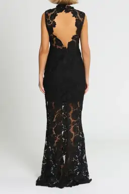 Grace and Hart Espresso Gown in Black Size 12 for rent on The Volte - image 5