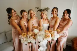 Bec and Bridge The Dreamer Maxi Dress in Rose Gold Size 14 for rent on The Volte - image 3