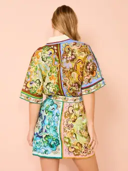 Alemais Evergreen Mini Dress Multi Size 8 for rent on The Volte - image 3